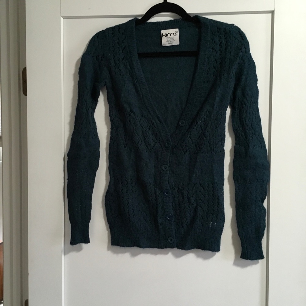 Kirra button up sweater.